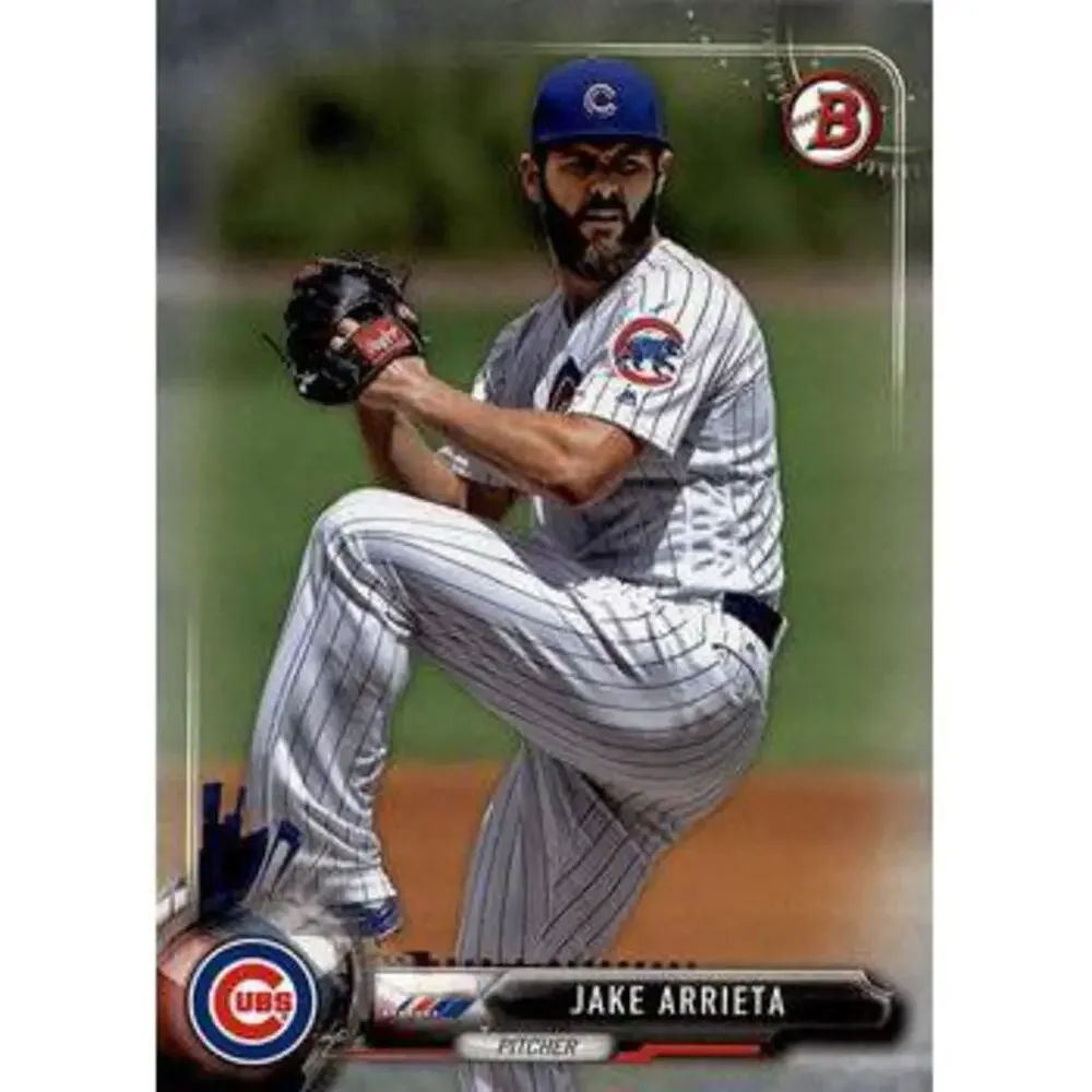 2017 Bowman Jake Arrieta # 96 Chicago Cubs
